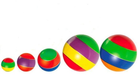 Купить Мячи резиновые (комплект из 5 мячей различного диаметра) в Курлове 