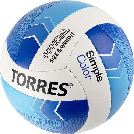 Купить Мяч волейбольный Torres Simple Color любительский р.5 в Курлове 